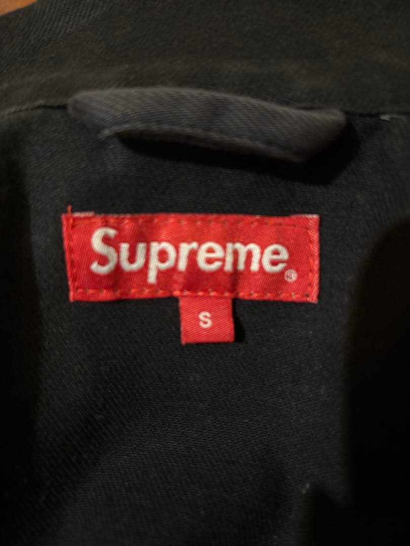 Supreme ブラック ジャケット Sサイズ