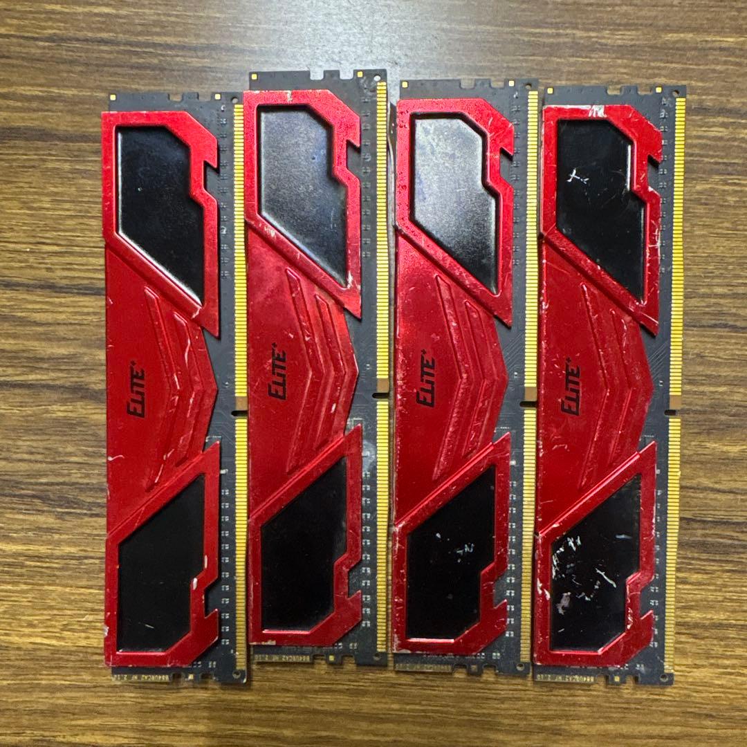 ELITE DDR4 メモリー 16GB×4枚セット
