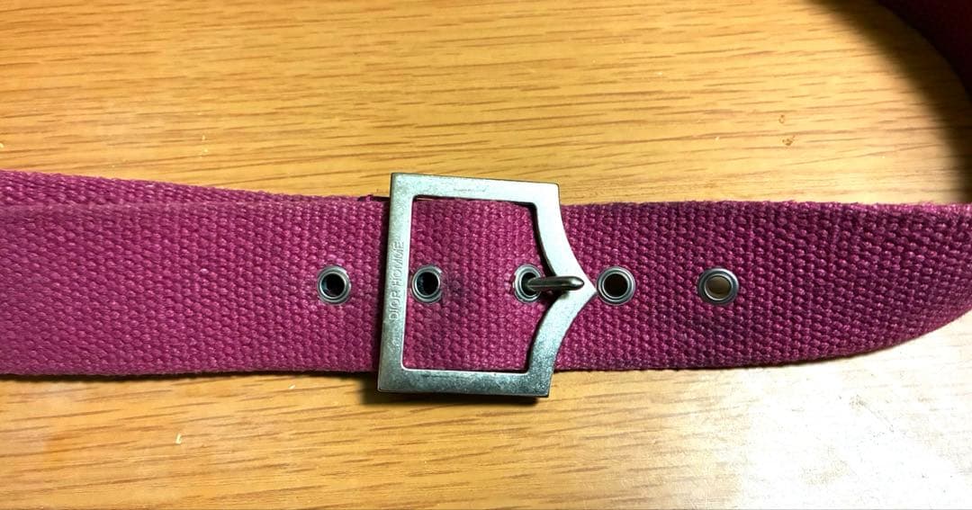 05SS ディオールオム　Dバックルベルト　激レア　アーカイブ　エディ