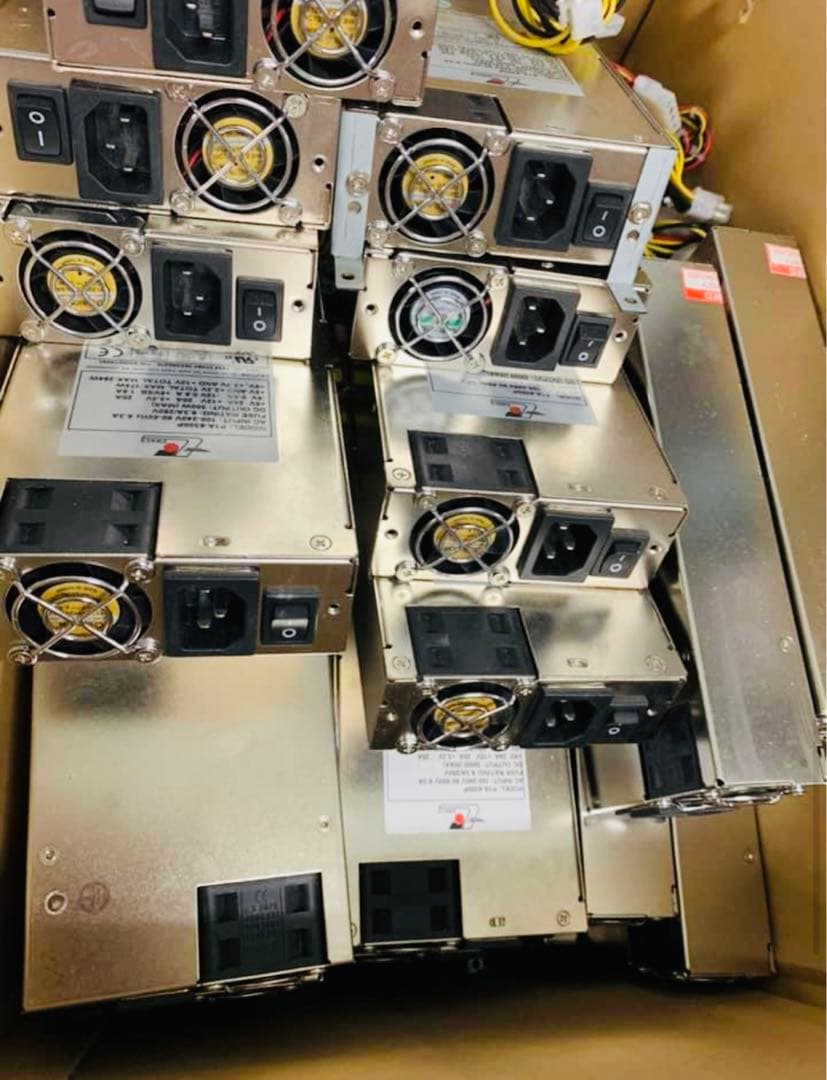 【4個まとめて】PC用電源ユニット300W★専用ケーブル付／動作確認済／美品