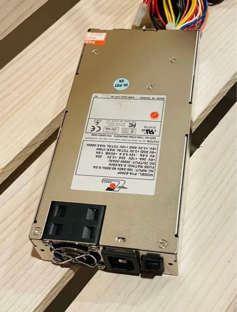 【4個まとめて】PC用電源ユニット300W★専用ケーブル付／動作確認済／美品