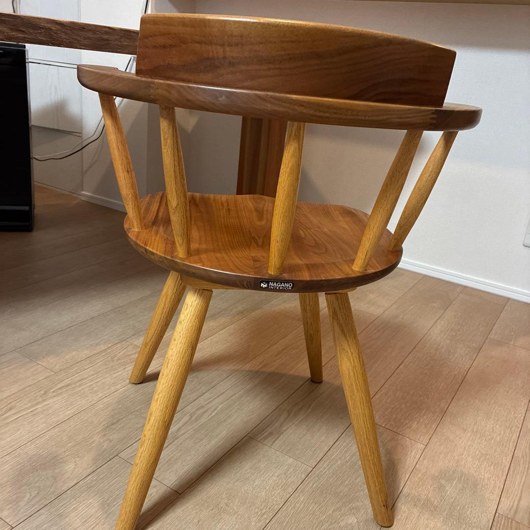 【Ai】NAGANOインテリア　回転式椅子