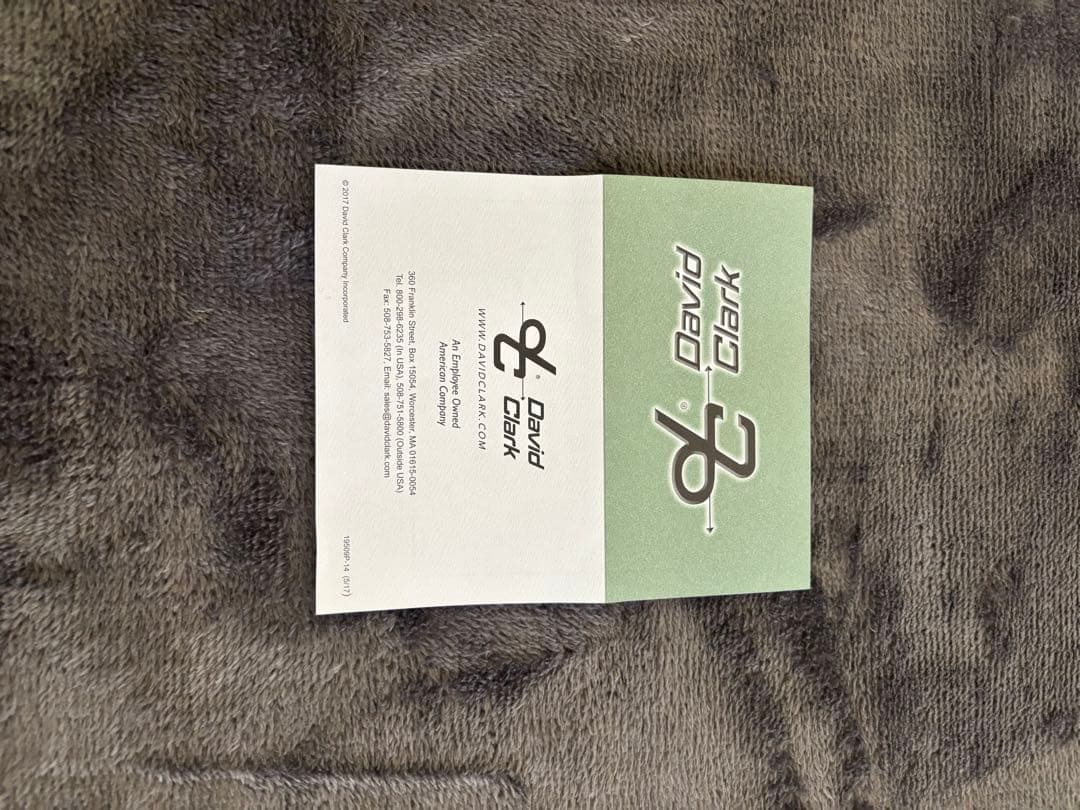 DAVID CLARK デビッドクラーク 航空機用ヘッドセット