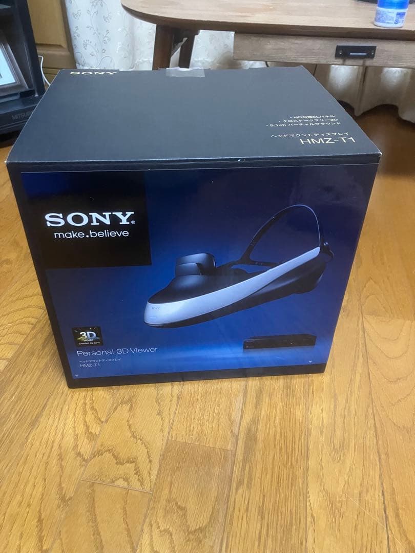 sony ヘッドマウントディスプレイ　HMZ-t 動作確認済み