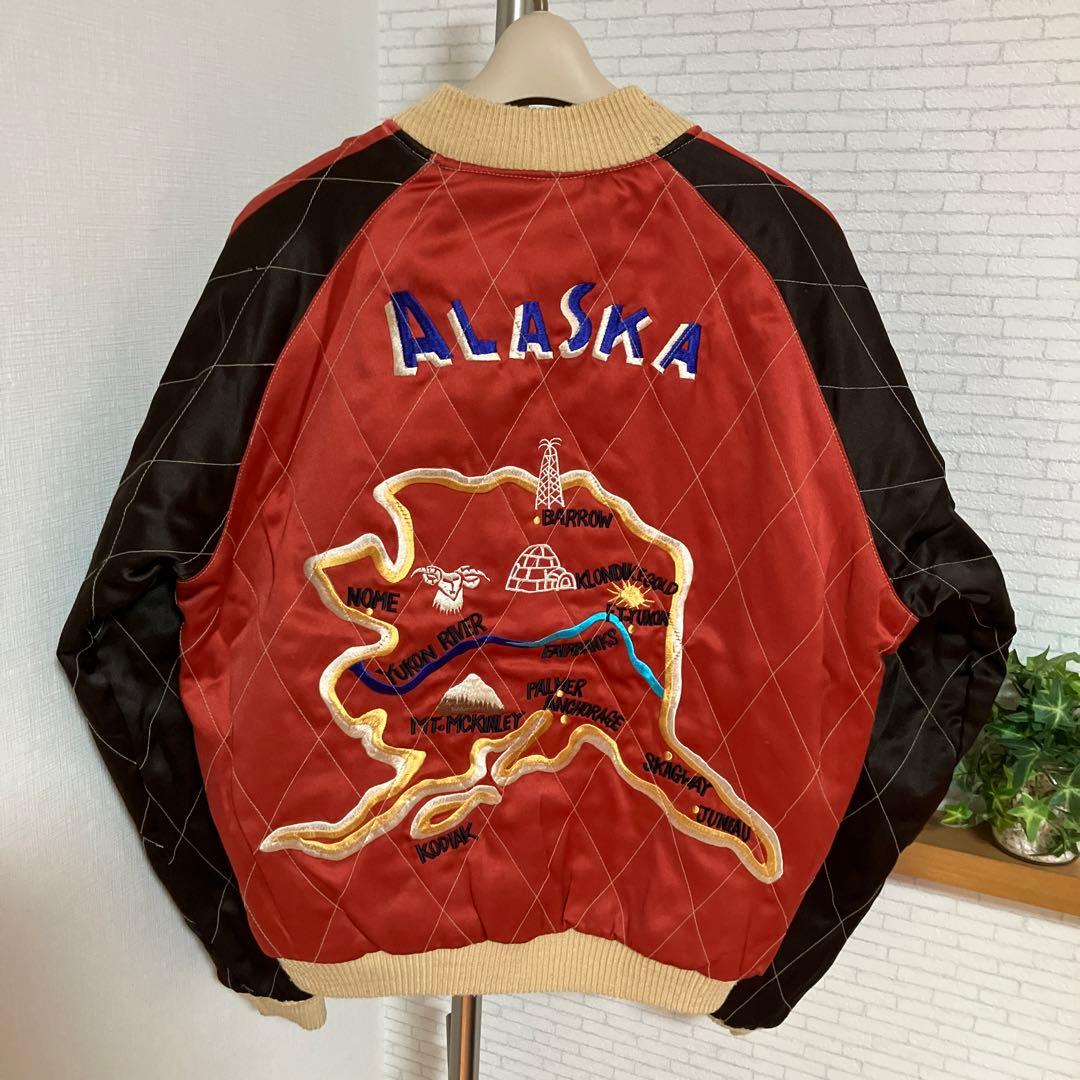 ジ*ズ様 希少　テーラー東洋　スカジャン　アラスカジャン　別珍　M品番　ヴィンテ