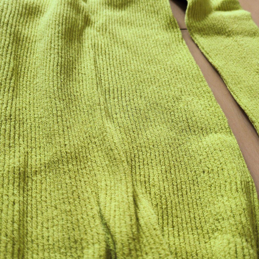 [タグ付]アメリCOLOR SCHEME LONG KNIT TOP
