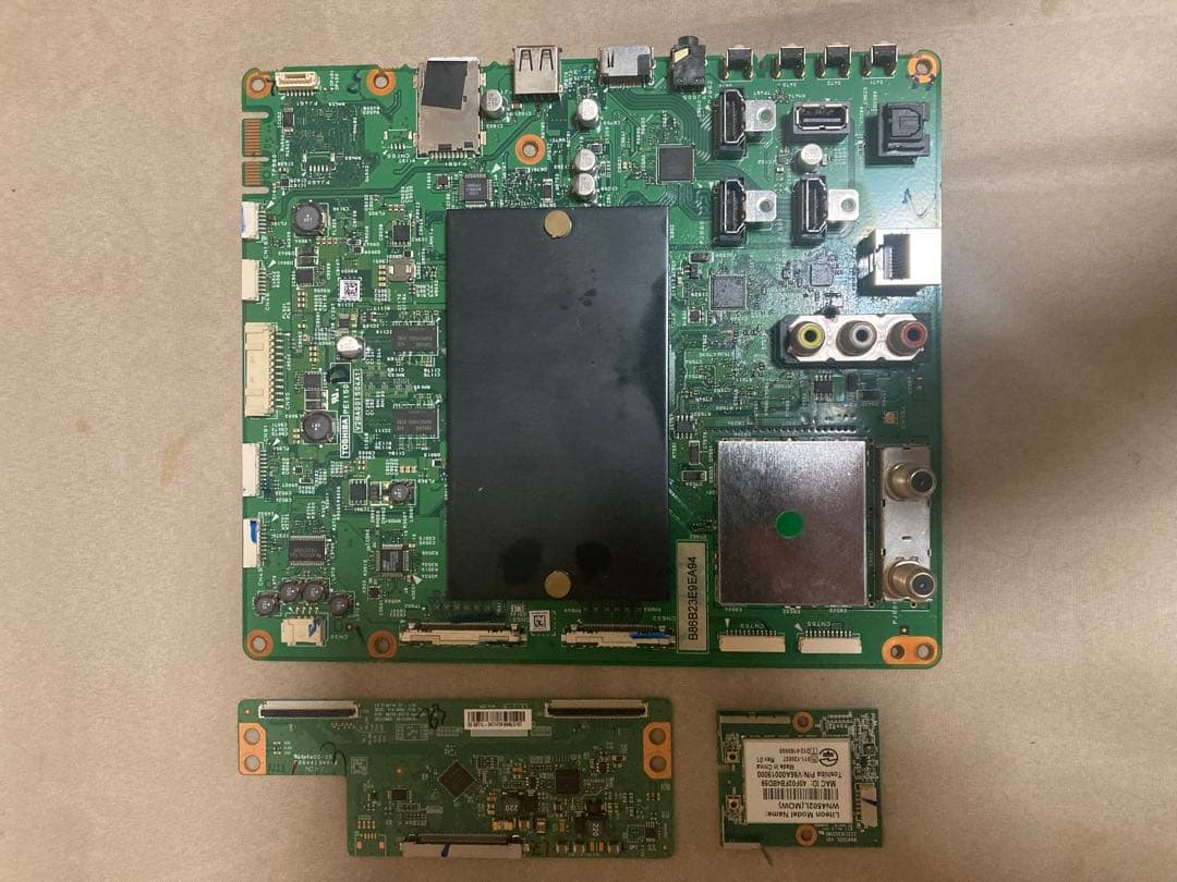 東芝 REGZA レグザ 55J8 メイン基盤など