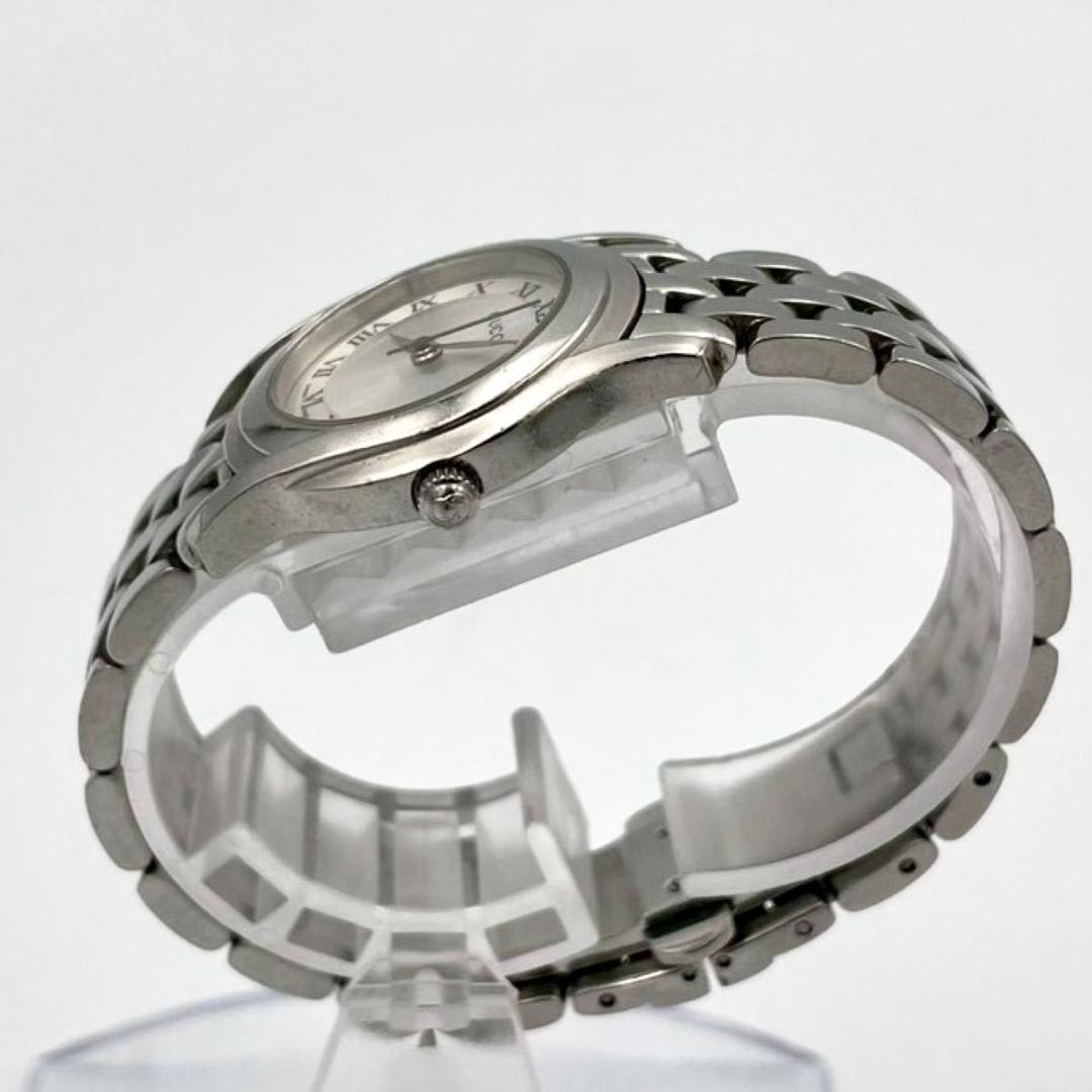 387 GUCCI グッチ 5500L 腕時計 デイト クォーツ シルバー文字盤