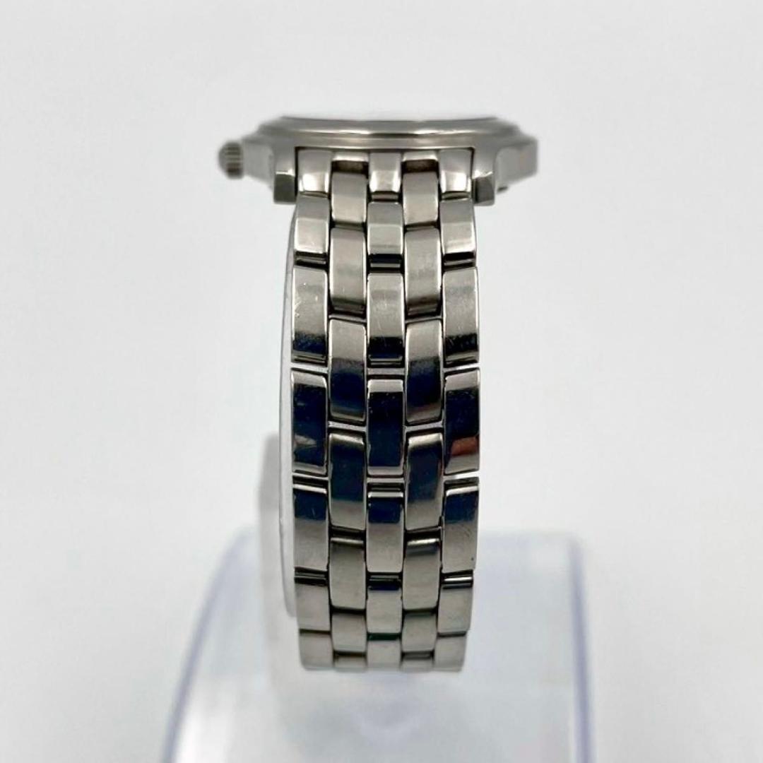 387 GUCCI グッチ 5500L 腕時計 デイト クォーツ シルバー文字盤