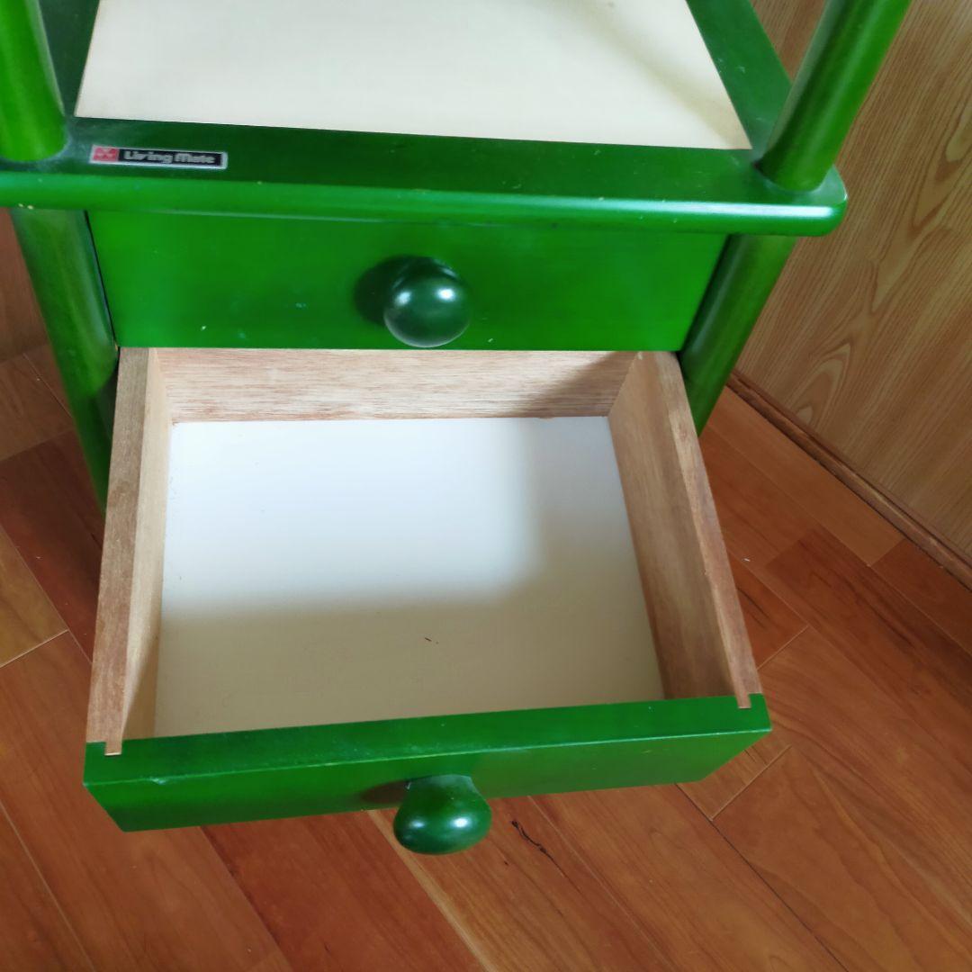 希少　電話台　昭和レトロ　コイズミ　小泉産業　リビングメイト