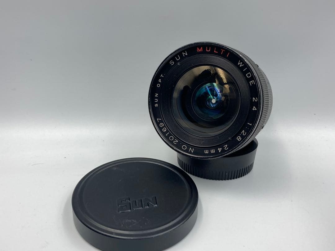 状態要確認　作例付き　SUN 24mm f2.8 管mpr