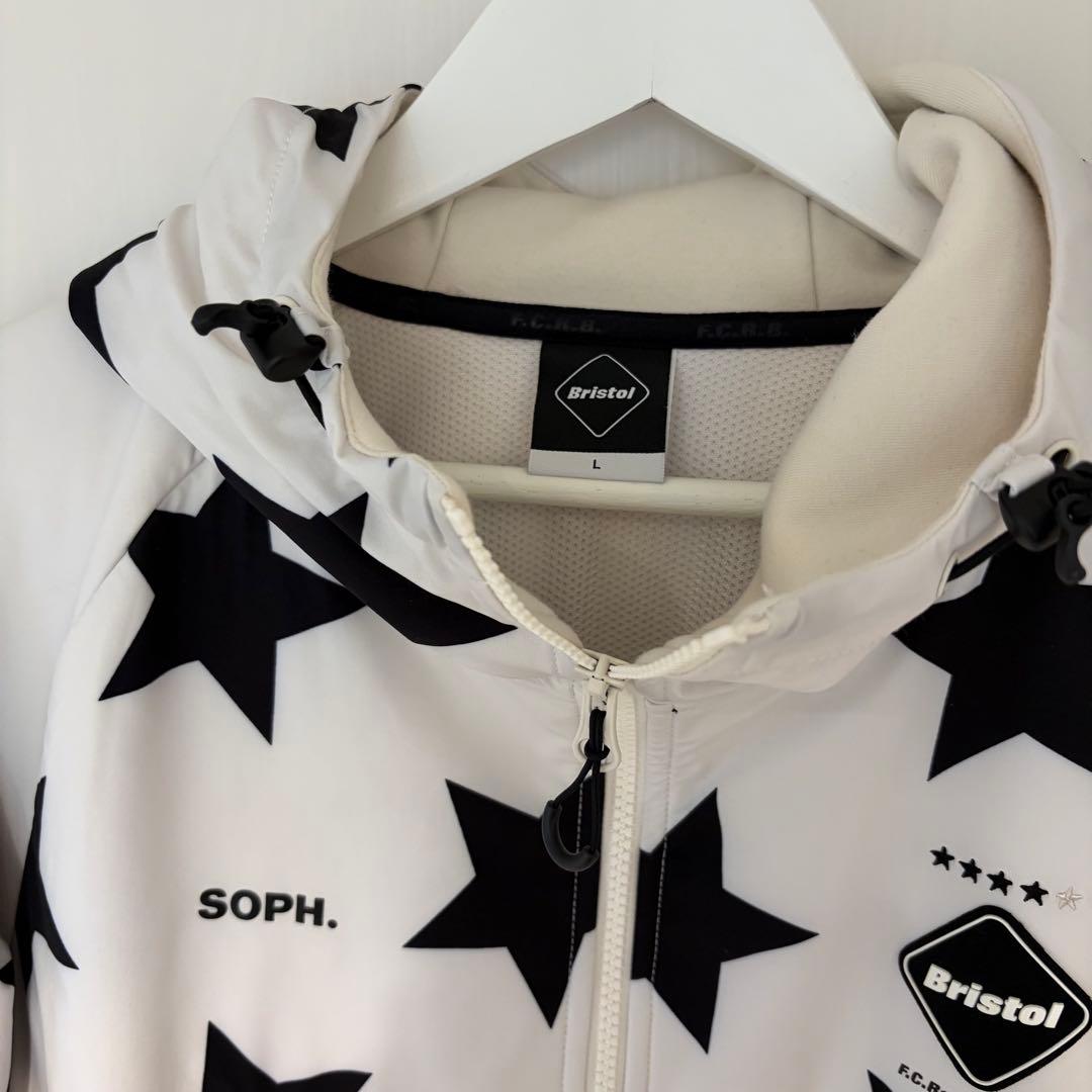 送料込☆Bristol 星柄フードジャケット L