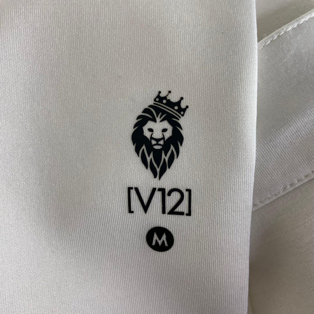 【V TWELVE】ホワイト ゴルフパンツ ポケット付き