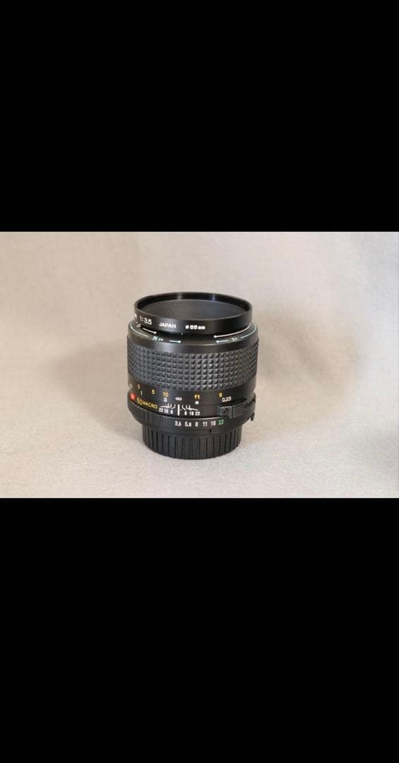 Minoltaの単焦点レンズ3本