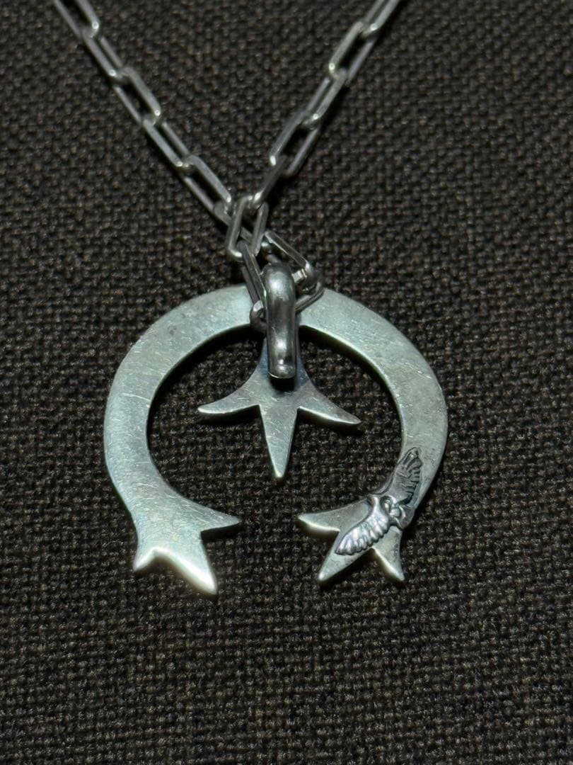 希少 Navajo ナバホ ナジャ スカッシュブロッサム ネックレス Naja