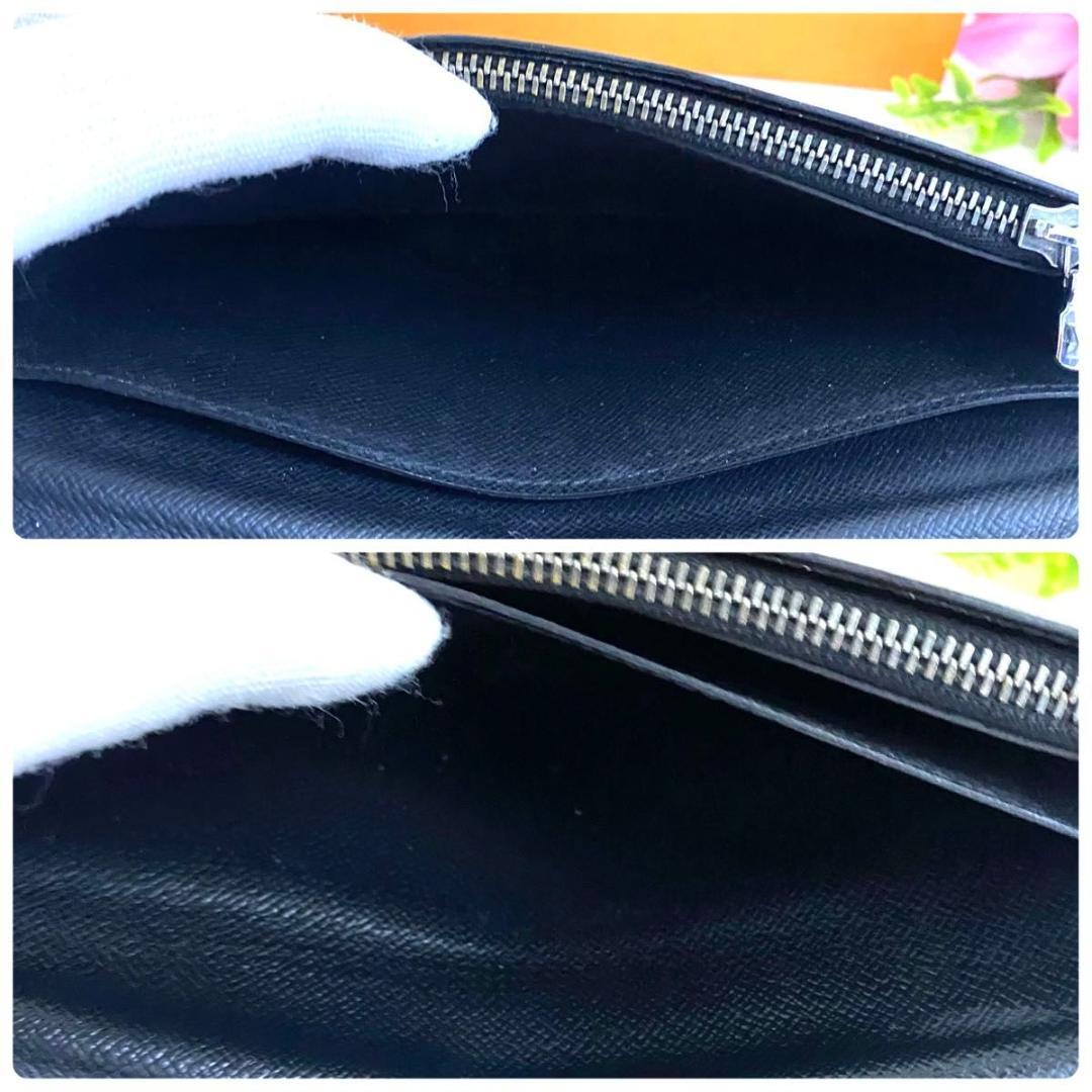 ルイ ヴィトン◎ポルトフォイユ ブラザ エクリプス モノグラム ブラック 長財布