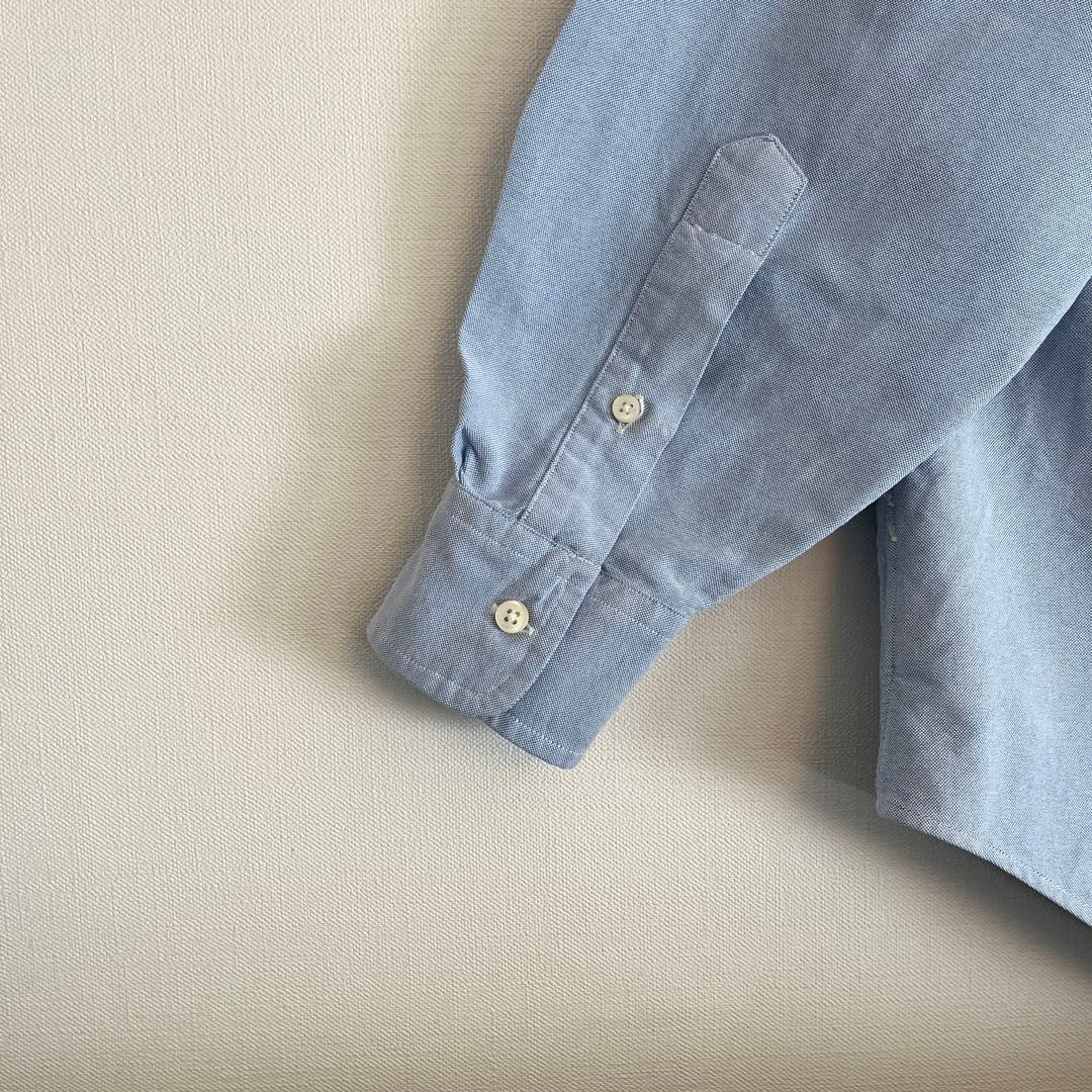 【超レア◆未使用級◆現行QR裾ポニー】ラルフローレンBDシャツ◆サックスブルー◆