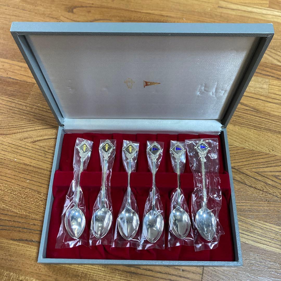 銀のスプーン　キューピー＆アヲハタ　スターリングシルバースプーンセット