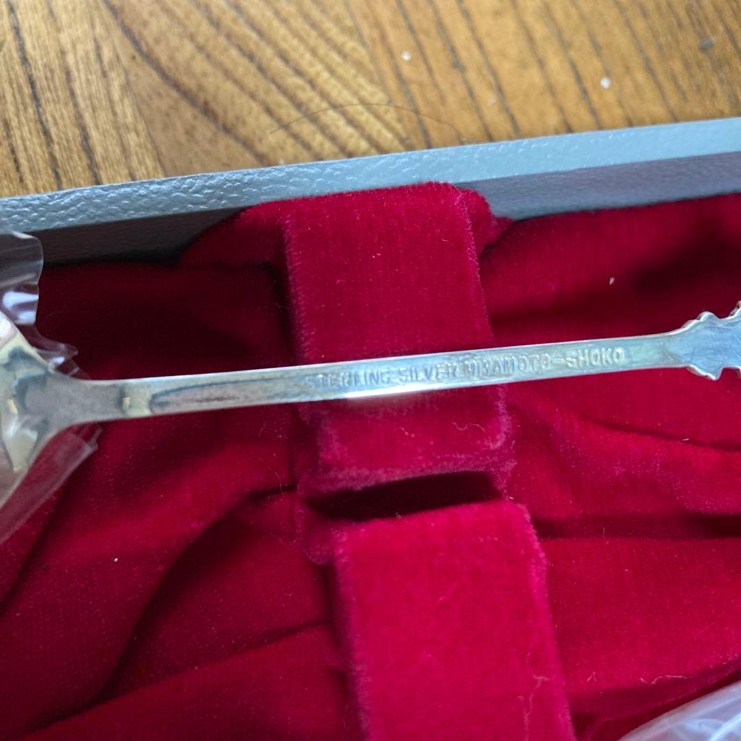 銀のスプーン　キューピー＆アヲハタ　スターリングシルバースプーンセット