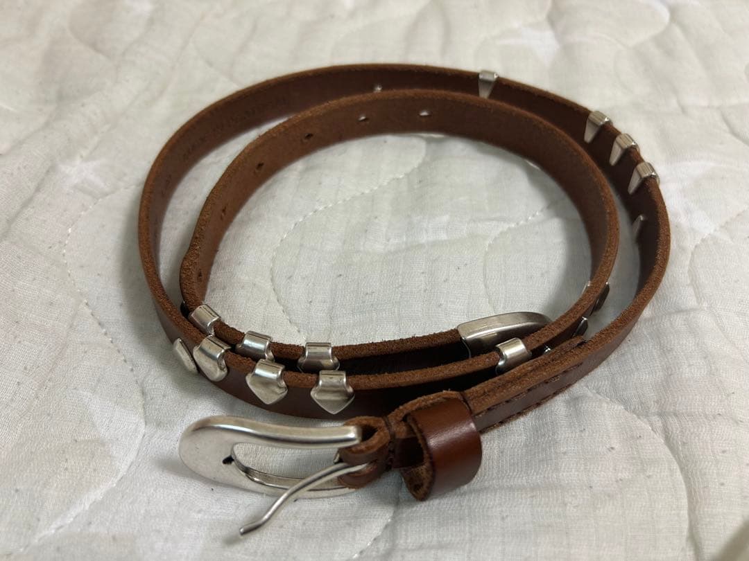 小物 OurLegacy 2cm Claw Hazel Bridle Leather