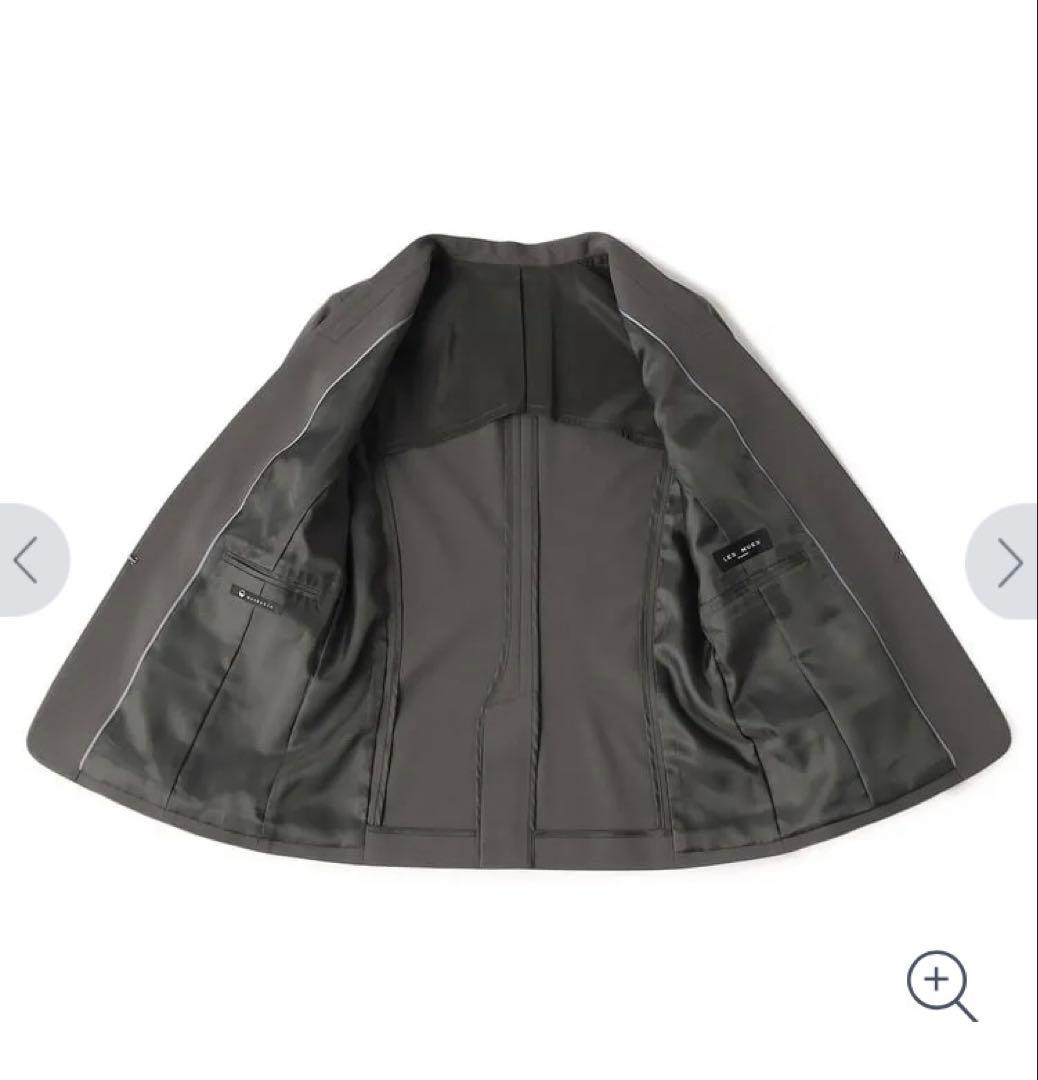 【限定値下げ】AOKI T/Rストレッチ ノーカラージャケット パンツセット7号