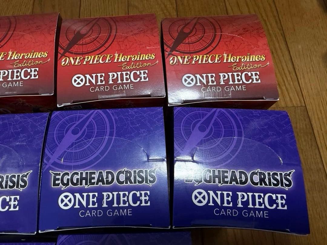 ヒロインズエディション EGGHEAD CRISIS未開封テープ付き 14BOX