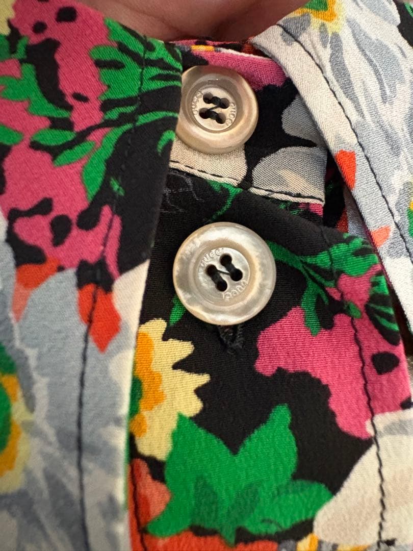 GUCCI フラワーブラウス　40