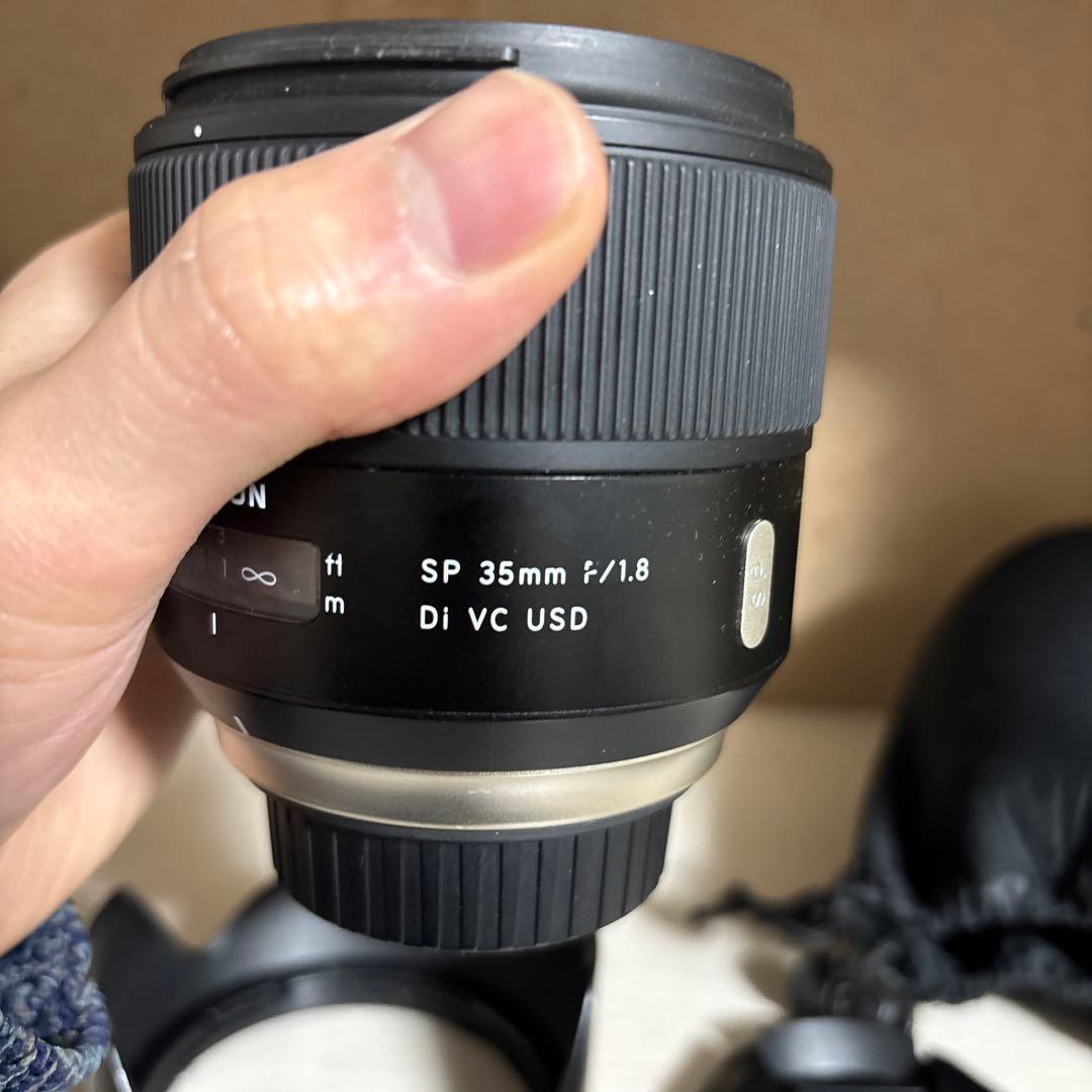 TAMRON SP 35mm F/1.8 Di VC USD ケース付