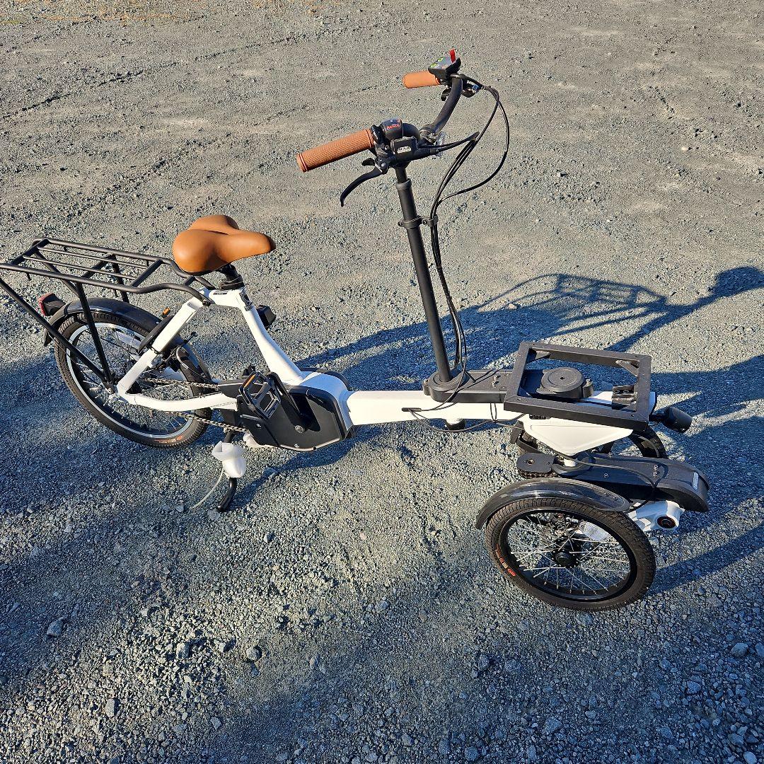 【haru take専用】豊田トライクキャリー　３輪電動アシスト自転車　ホワイト