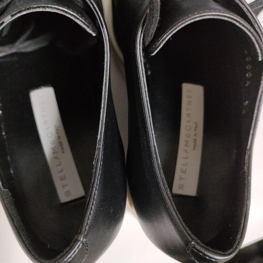 エメラルド号　箱袋カード有り　36サイズステラマッカートニー厚底エリス黒