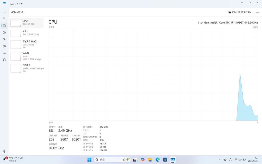 【期間限定】 XPS 13 9310 Core i7 SSD 2TB 16GB