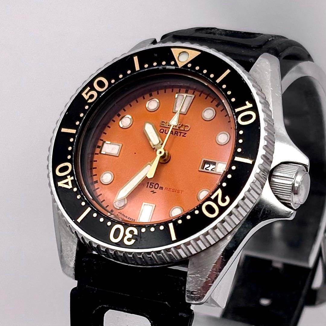 SEIKO ダイバーズウォッチ クォーツ レディース 稼働品 新品電池