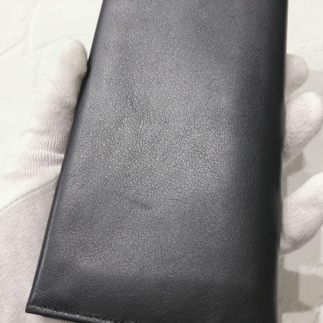 ☆美品☆ CELINE セリーヌ 長財布 ブラック レザー シンプル