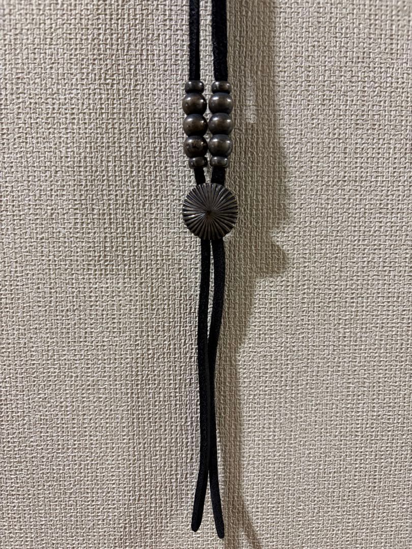 LEATHER&SILVER MOTO モト ネックレス ループタイ