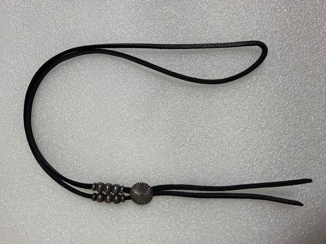 LEATHER&SILVER MOTO モト ネックレス ループタイ