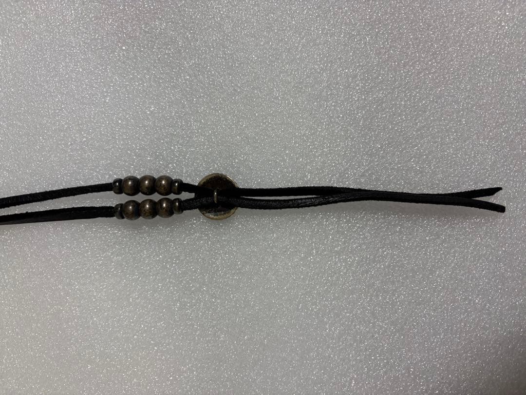 LEATHER&SILVER MOTO モト ネックレス ループタイ