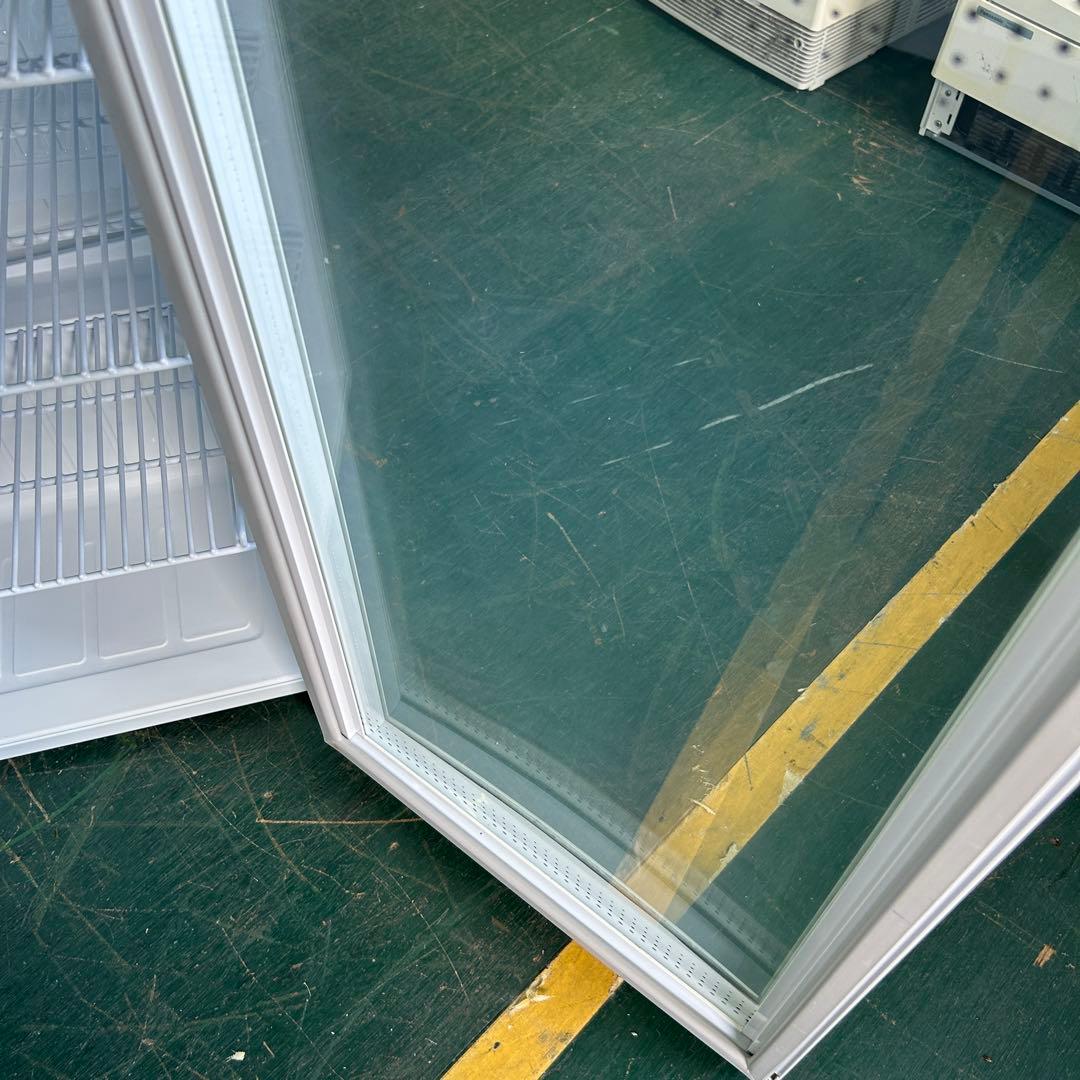 137業務用 冷蔵ショーケース オフィスコンビニ XW-105 左右開き 小型