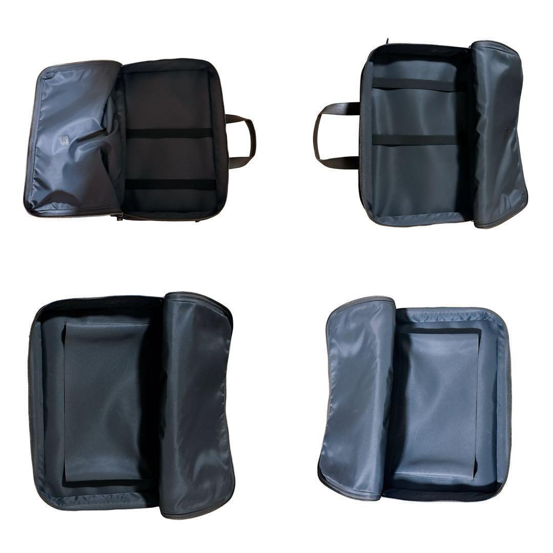 ダンヒル ビジネスバッグ 書類鞄 通勤 トラベルバッグ PVC レザー ブラウン