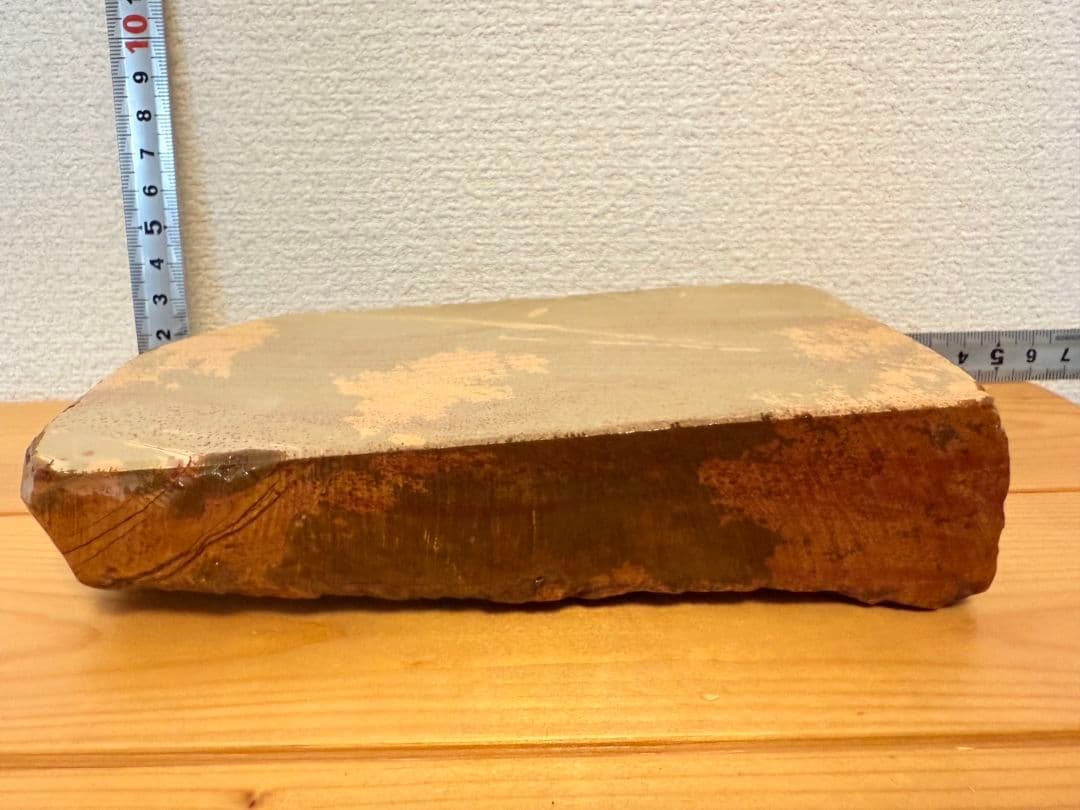 天然砥石　山不明　仕上げ砥石　蓮華　鯰入り