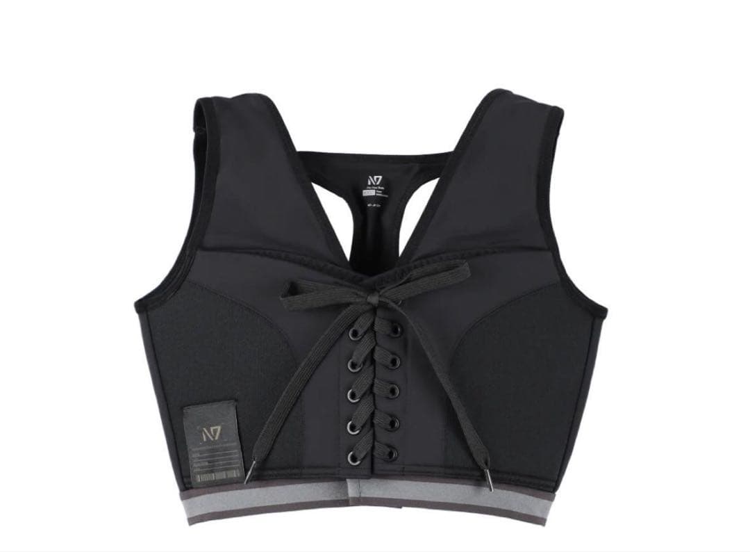 まいまい⭐︎N7 ブラック レースアップブラジャー