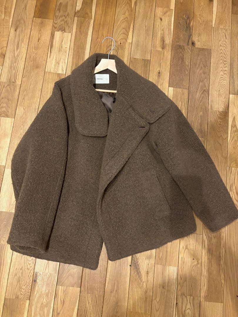 ジャケット・アウター Todayful Standcollar Boucle Jacket 36