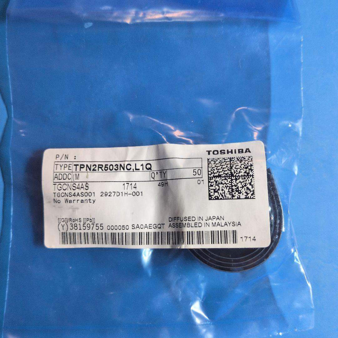 電源ユニット Toshiba TPN2R503NC N-ch 30V 135A 50pce