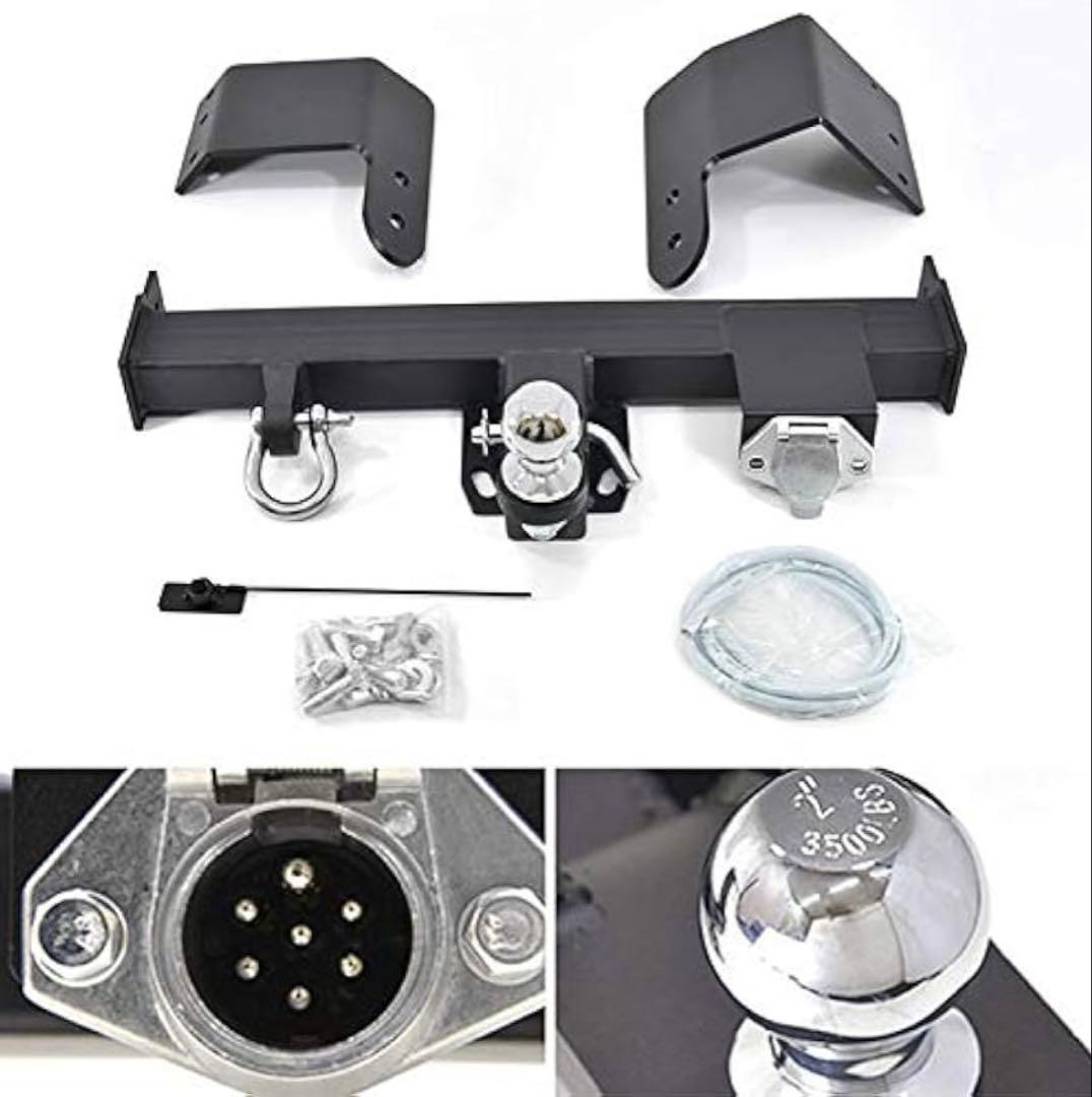 【美品】30系 プリウス シャックル付き ヒッチメンバー 750kg