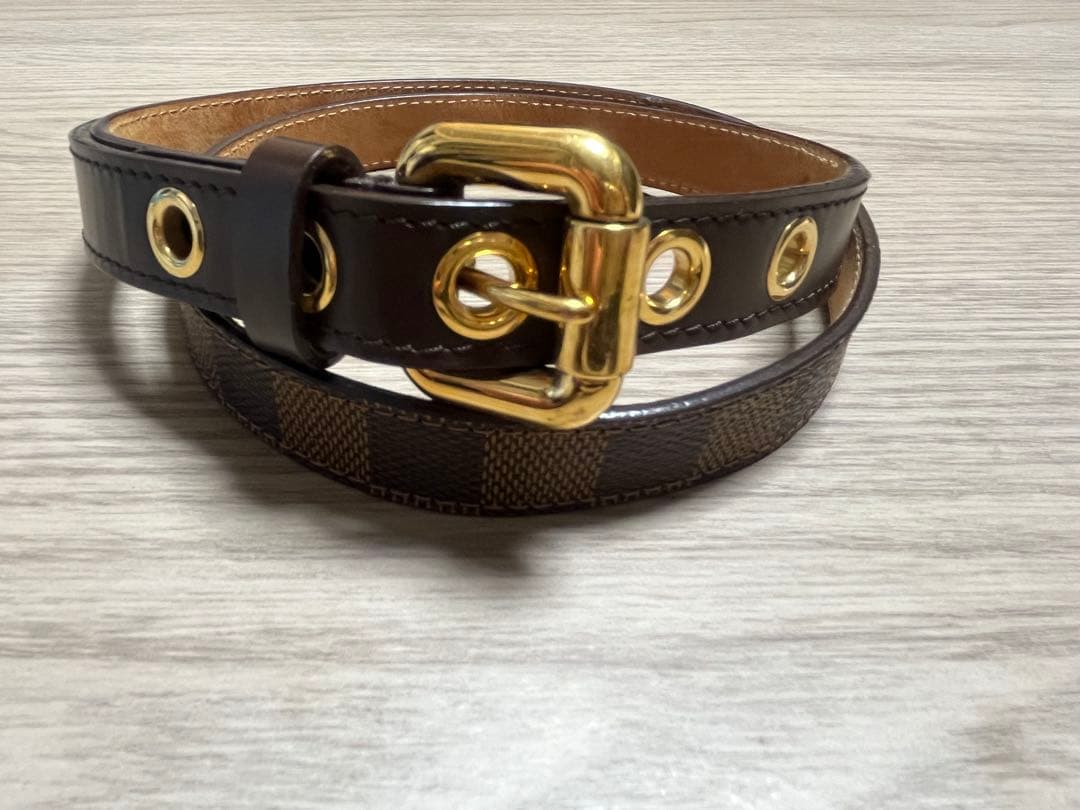 【美品】LOUIS VUITTON ダミエベルト