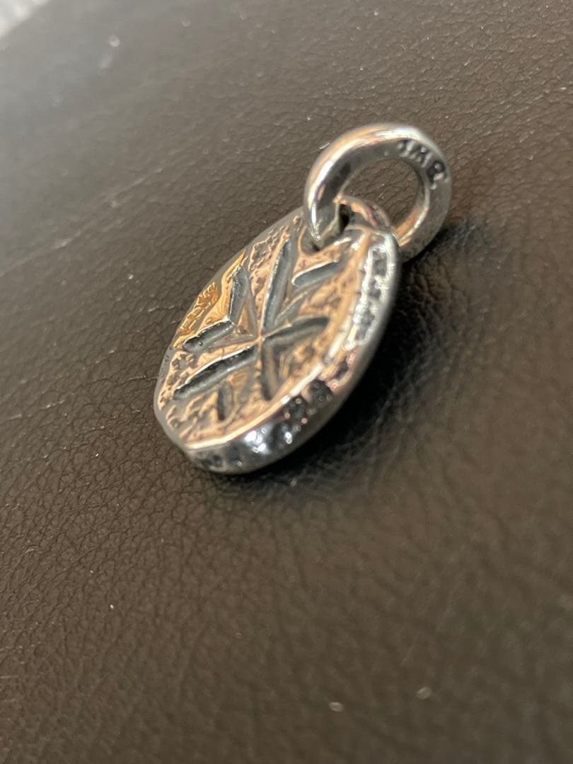 BWL ハンマードメダリオンペンダント 18金オーバーレイ ガボール A&G