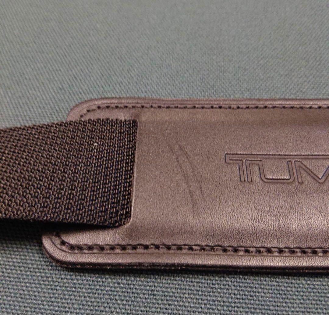美品✨TUMI メンズ ビジネス タオス 6890D オールレザー ブラウン 茶