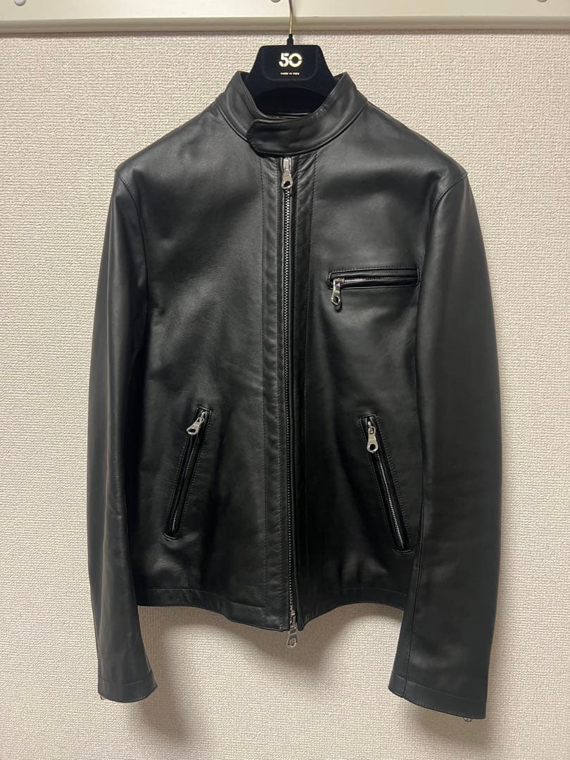 新品同様　チンクアンタ　シングルライダース　44 ブラック