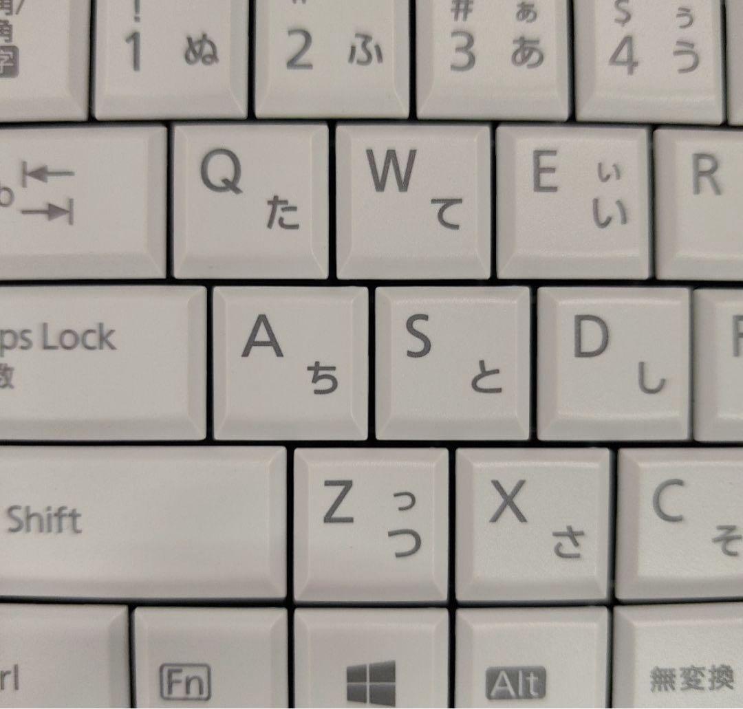 富士通 ノートPC 日本語配列 ブラック