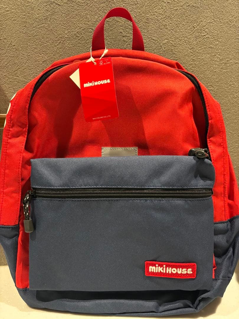 MIKI HOUSE ミキハウス リュック 13リットル 赤