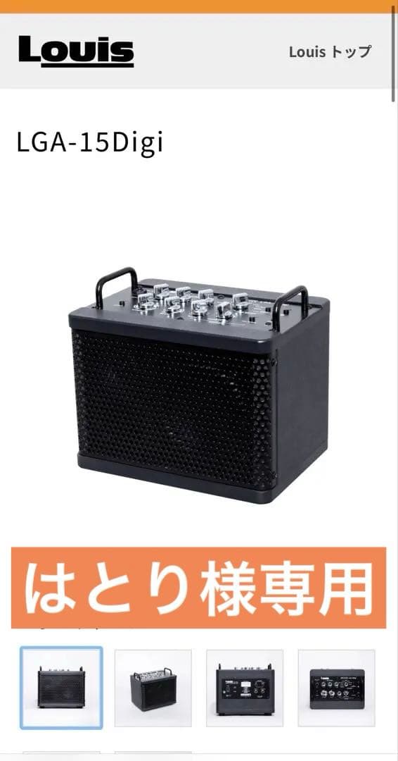 Louis LGA-15Digi アンプ